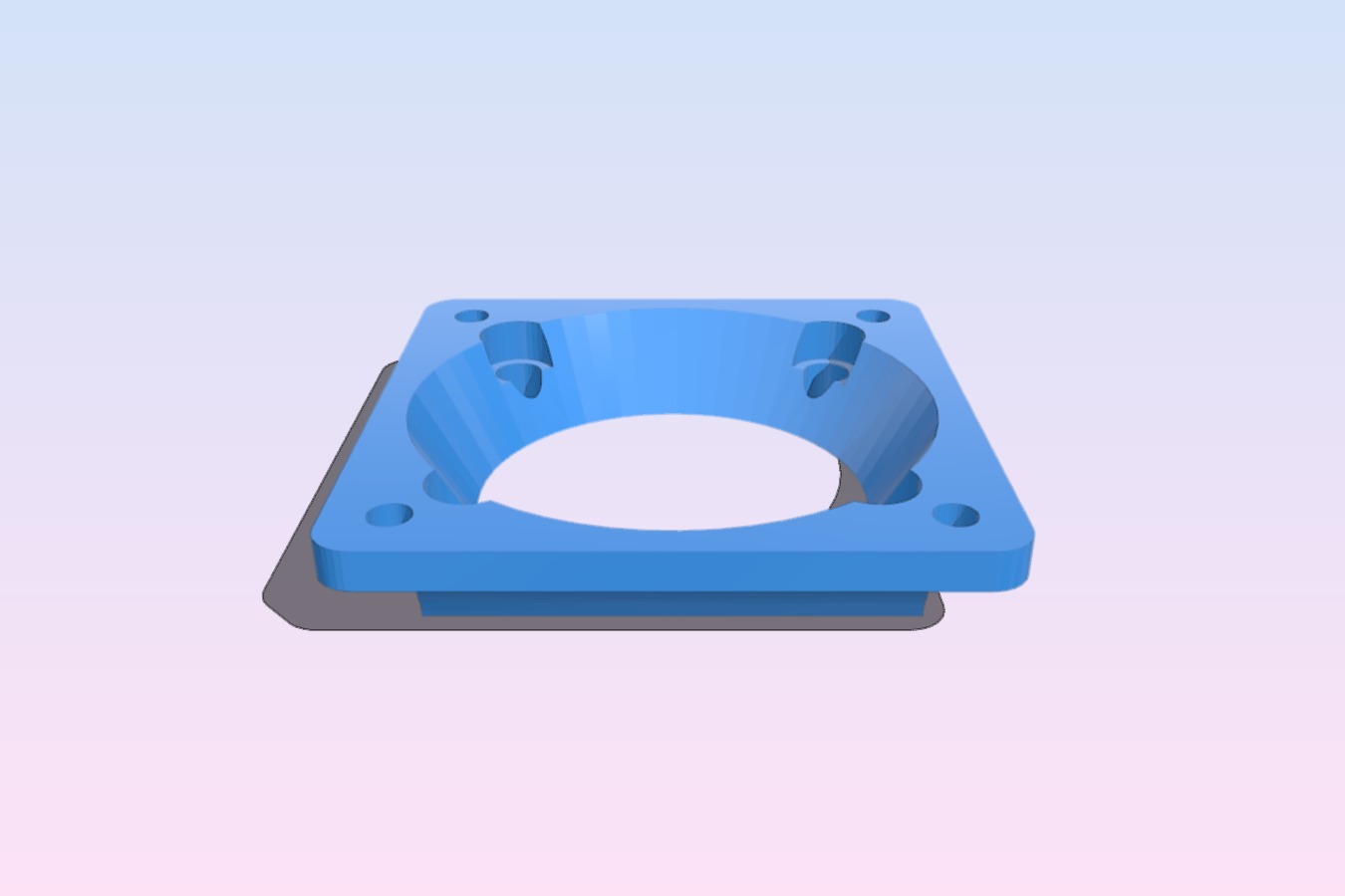 Adapter 30mm to 40mm fan