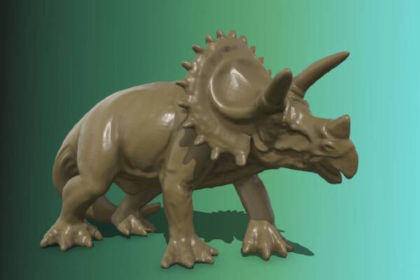 Dinosaur Triceratops | 3d print model
