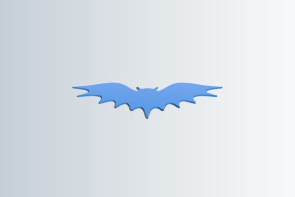 Bat pendant | 3d print model