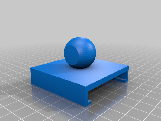 CR10 Wyze support rod mount | 3d print model