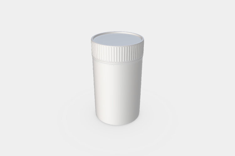 Plastic Detergent Bottle Mockup