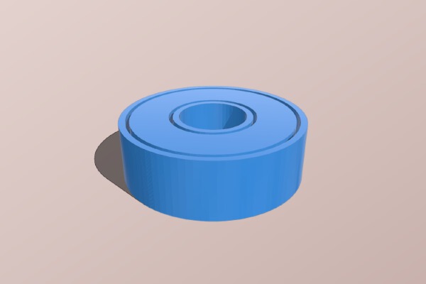 Bearings 608 ZZ Kugellager | 3d print model