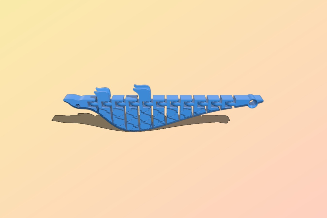 Pangolin - Keychain