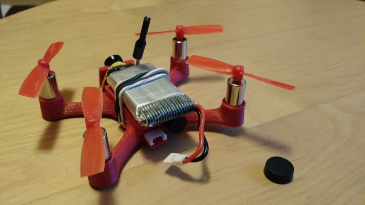 88mm Micro brushed fpv drone frame | 3d print model