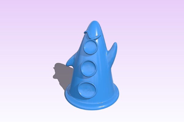 Purple Tentacle Hi Res (17mb) | 3d print model