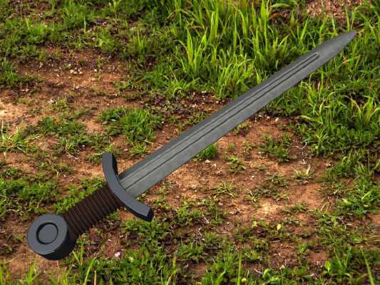 Knight sword (Type X) for Lego minifigures | 3d print model