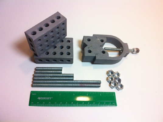 1-2-3 Block & V-Block Jig Set | 3d print model