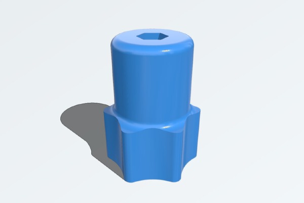 Stubby Screw Driver Handle | 3d print model