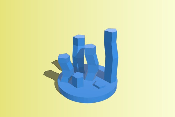 Runescape Gold Stack | 3d print model