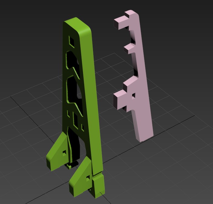 Landing Gear for Blackout Mini Spider Hex (rev.2)