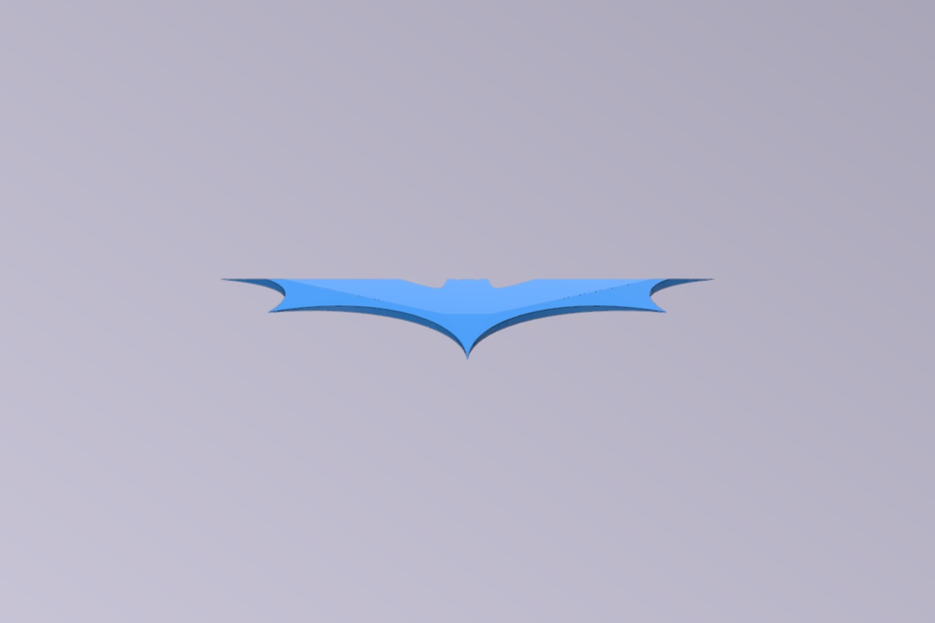Batarang Fridge Magnet
