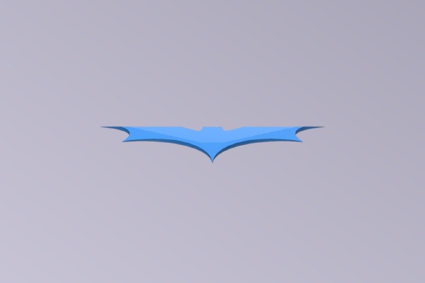 Batarang Fridge Magnet | 3d print model