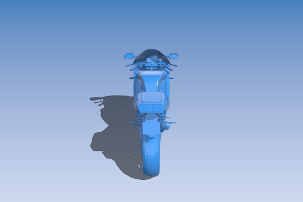 Cagiva moto evo | 3d print model