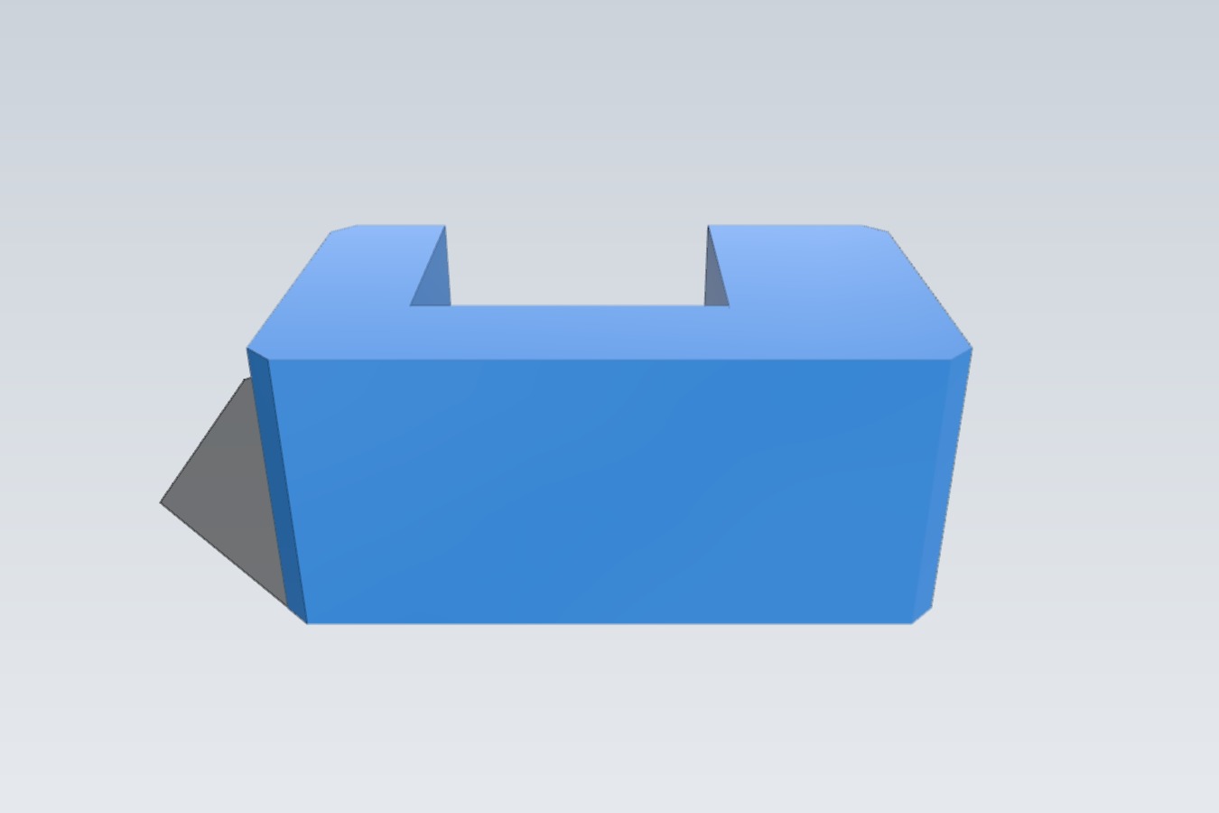Parametric nut G-clamp using metric screws