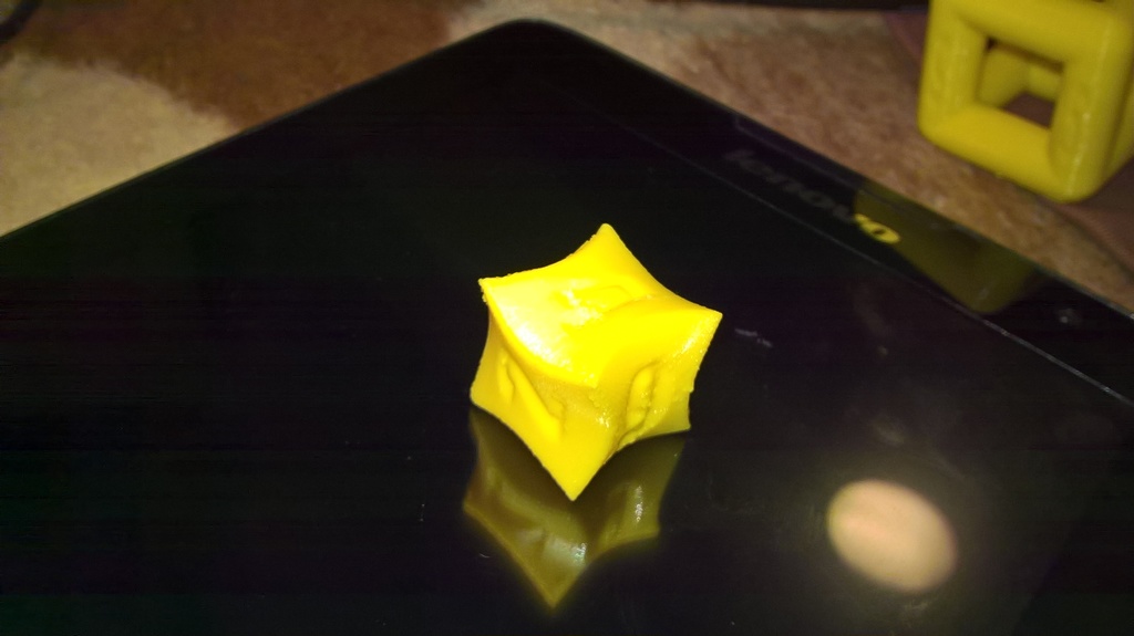 Cube with saddle