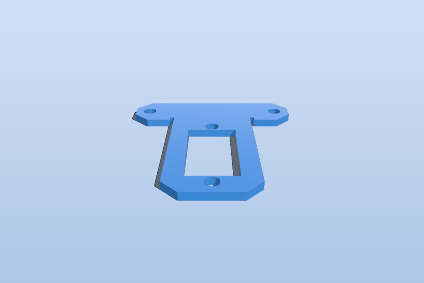 Sharp IR Sensor Servo Bracket