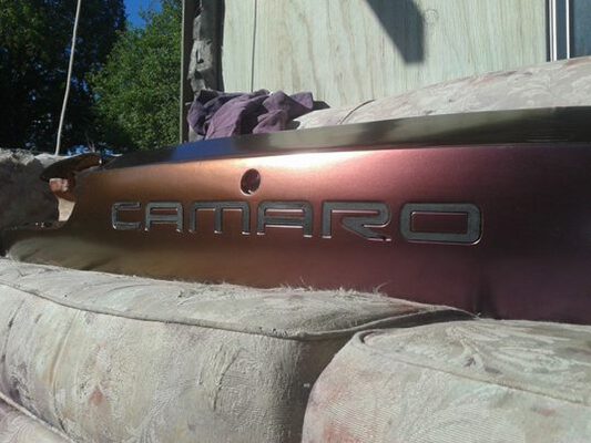 1997 Camaro rear lettering | 3d print model