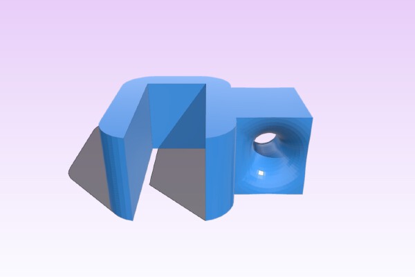 Guia Filamento Marco 9.5mm | 3d print model