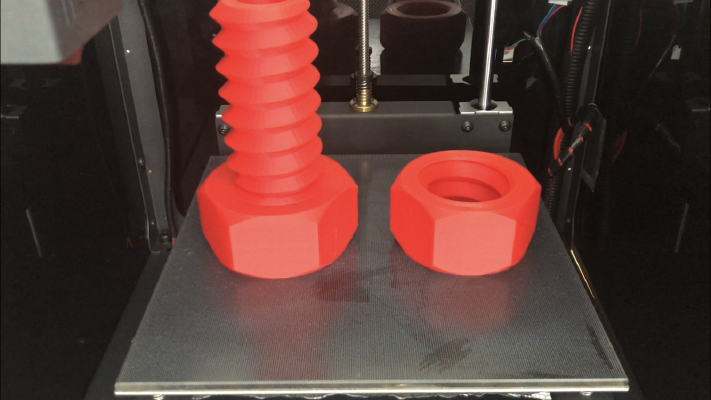 screw and nut | 3d print model