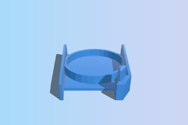 Key Fob Back Cover Chevy Spark EV | 3d print model