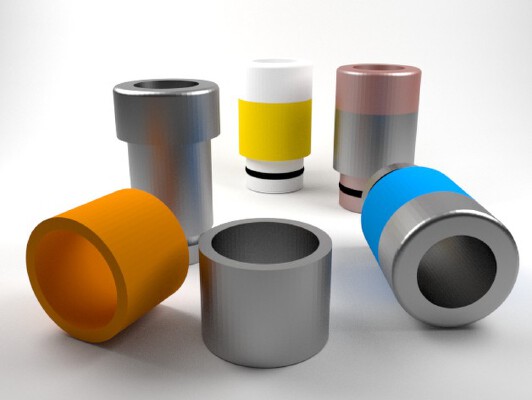 Puj (Interchangeable DripTip) | 3d print model