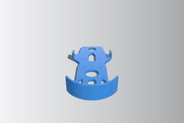 Luftwaffe pedals for Saitek pro flight rudder | 3d print model