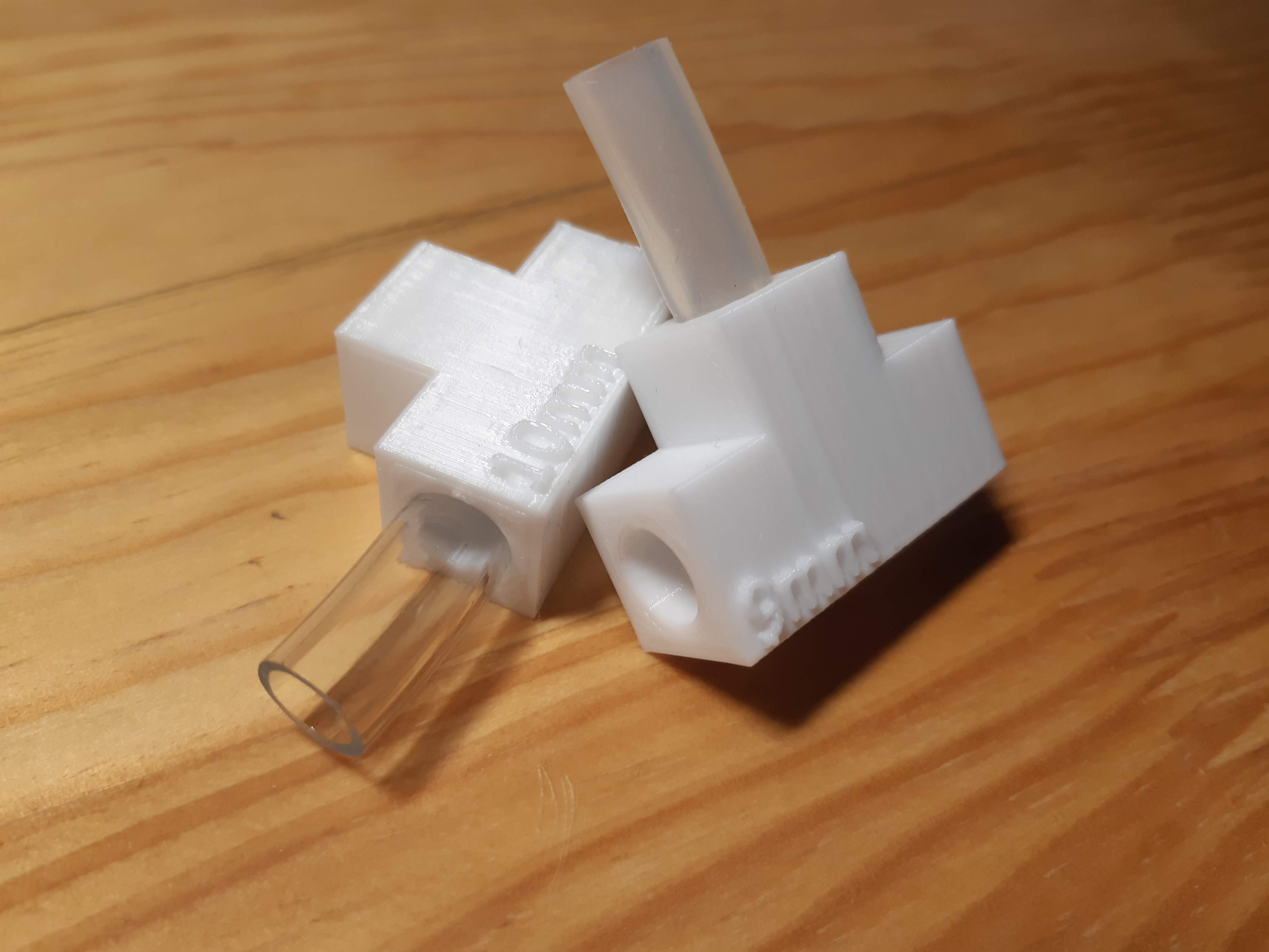 Tube T and X Connection 9_10mm