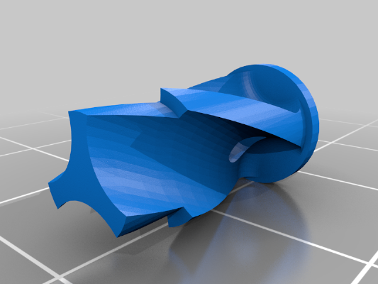 Whirl nozzle valve for kjw 1911 | 3d print model