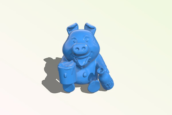 2019년 pig | 3d print model