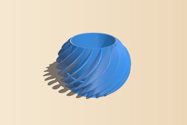 Spiral Planter | 3d print model