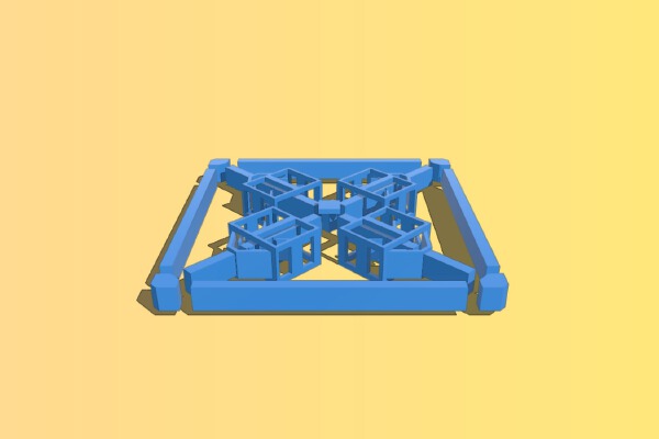 #25 Create multi-functional artifact with reconfigurable structures | 3d print model