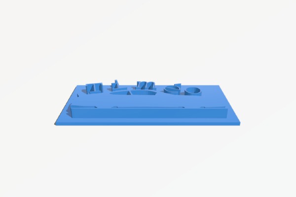 Deco firstname Timeo | 3d print model