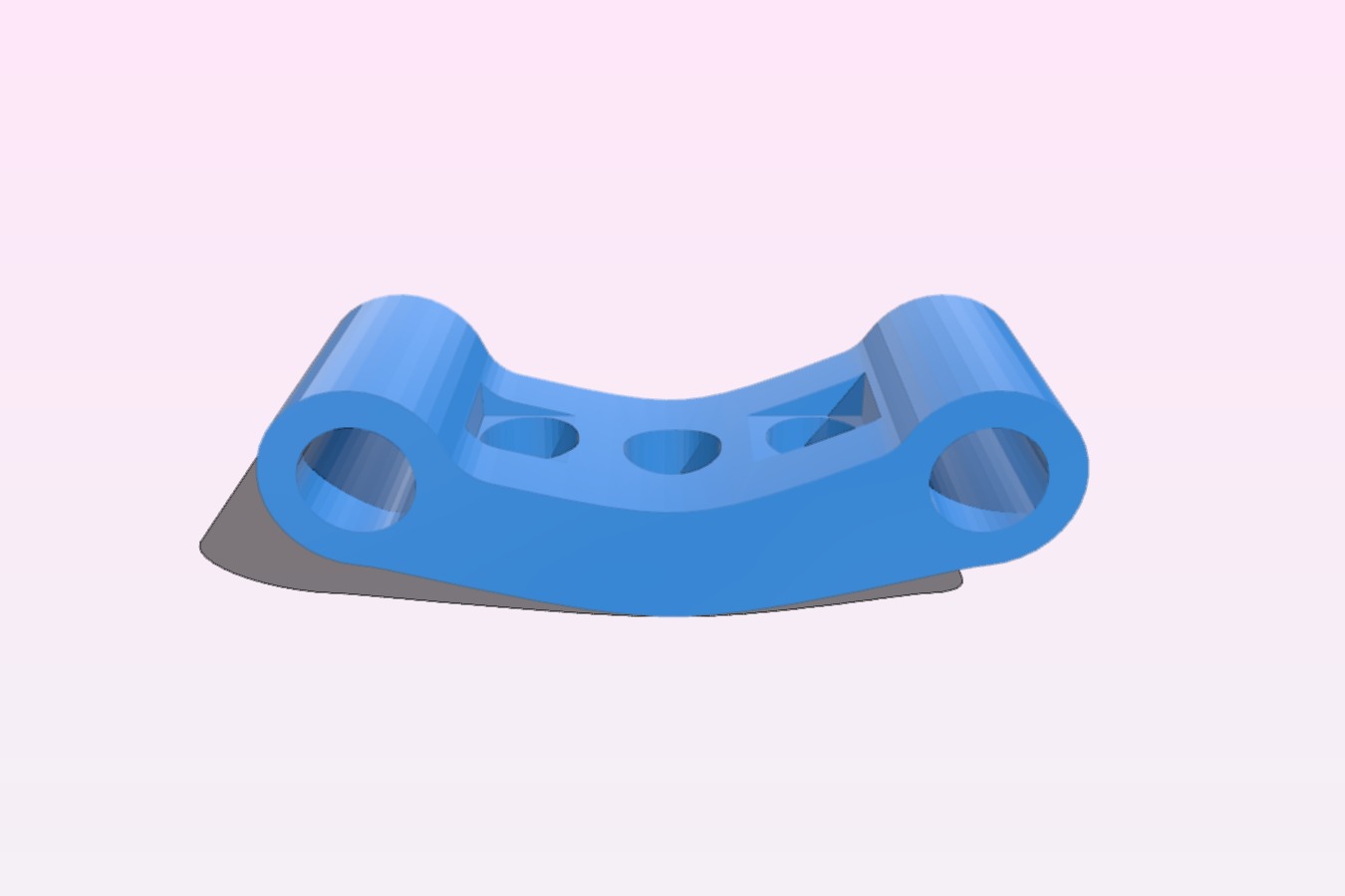 LED holder _ bumper for ZMR250 miniquad frame