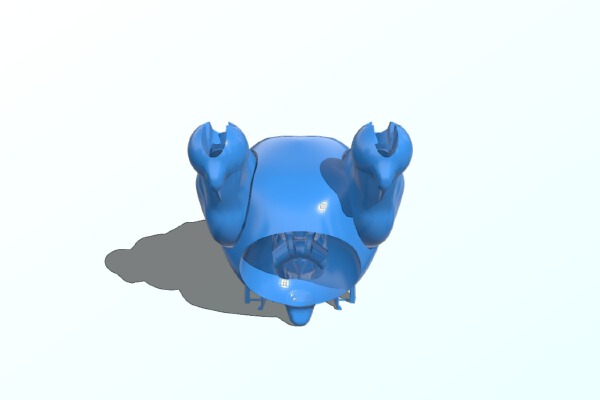 Wingless Braq chest | 3d print model