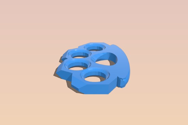 Brass Knuckles | 3d print model