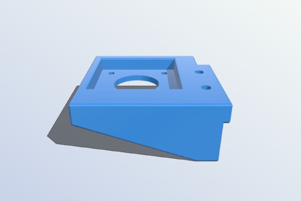 Creality Ender 3 - Y Axis Damper Mount - 6mm inset | 3d print model