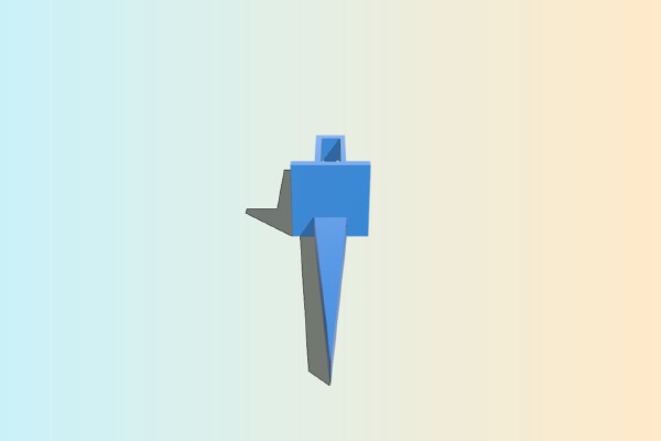 Garden LED throwee | 3d print model