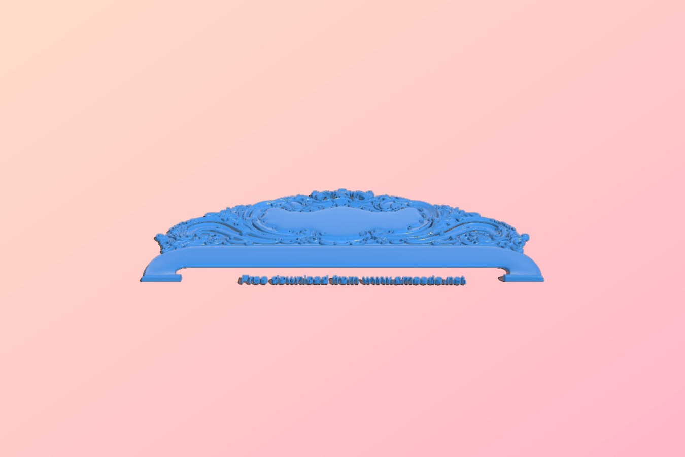 Bed frame pattern