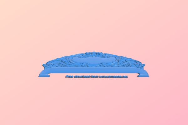 Bed frame pattern | 3d print model