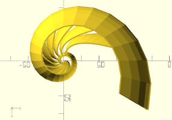 Nautilus shell | 3d print model