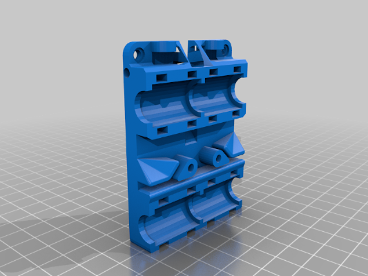 Diamond Head Quick Change - Prusa style carriage | 3d print model