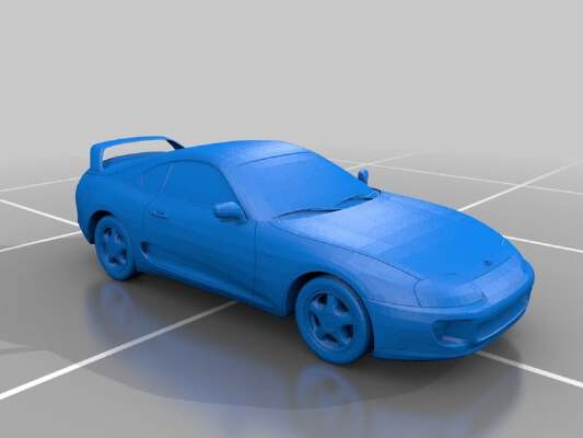 Toyota Supra | 3d print model