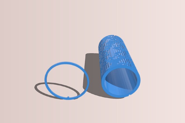 Cylindrical Maze | 3d print model