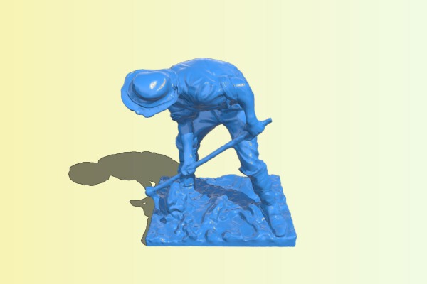 Gardener of The City in Lisbon, Portugal | 3d print model