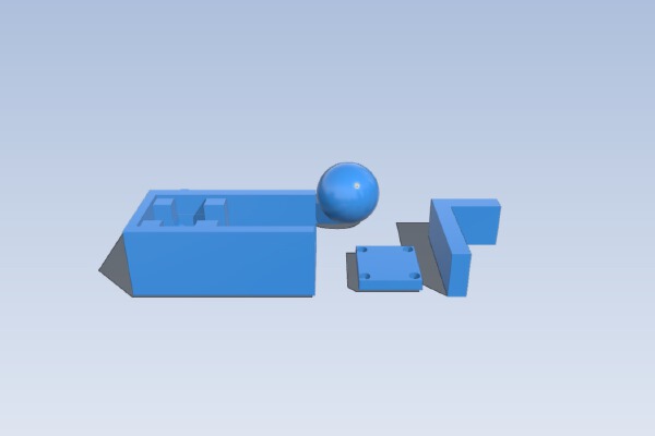 A CW ( Morse Code ) Mini Straight Key for Amateur Radio | 3d print model
