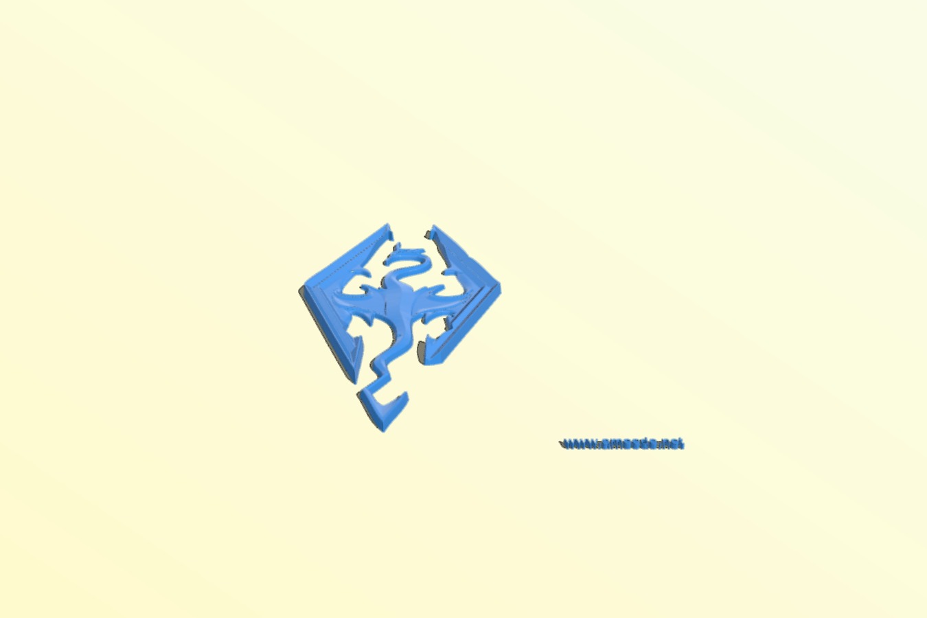 Pendant dragon