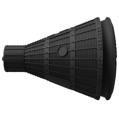 Freedom 7 Coin Bank (Removable Bottom) | 3d print model