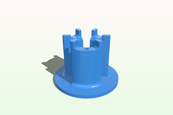 Calibrator for magnetic Polargraph pen support | 3d print model