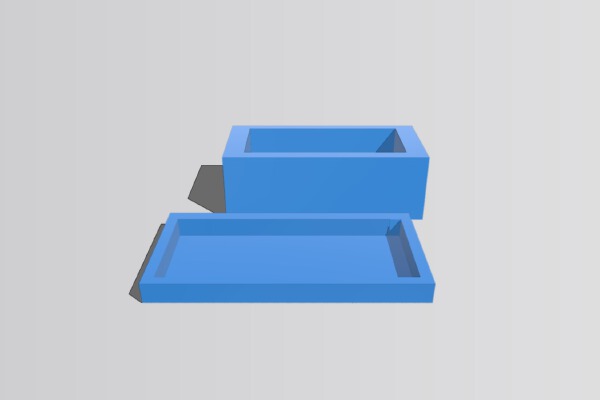 wooden jewelery box | 3d print model