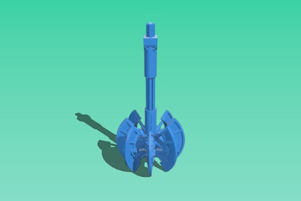 Bionicle Flanged Mace | 3d print model